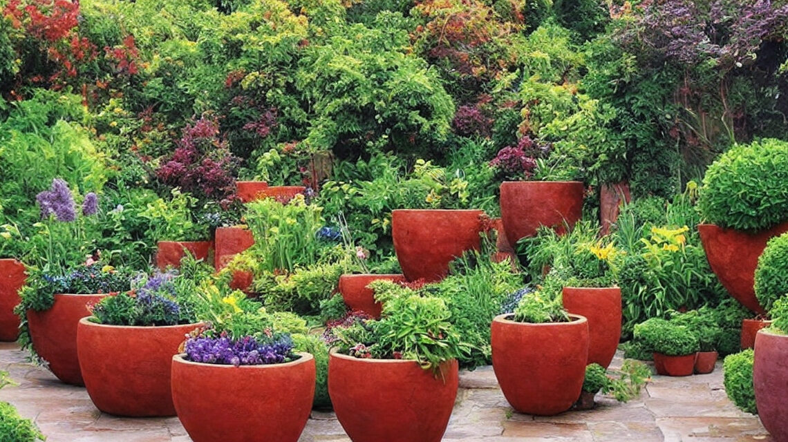 Få inspiration til at skabe en unik have med plantesække i forskellige farver og materialer