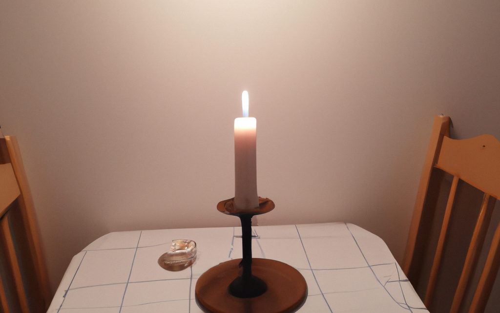 Gør stuen lysere med et lille firkantet bord